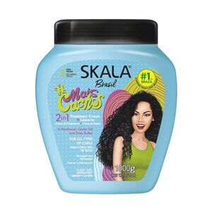 NEW SKALA Mais Cachos 2-in-1 Treatment & Leave In Hair Cream